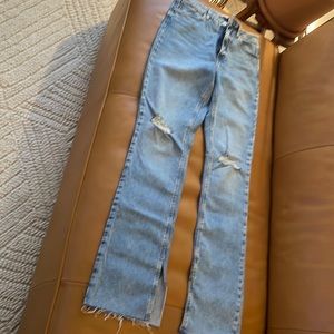 Zara boot cut split Jean size 8